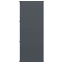 Leñero antracita 40x30x75 cm Acero laminado en frío de , Bolsas y soportes de leña - Ref: Foro24-864193, Precio: 86,47 €, Des...