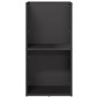 Leñero negro 40x30x80 cm Acero laminado en frío de , Bolsas y soportes de leña - Ref: Foro24-864187, Precio: 85,86 €, Descuen...