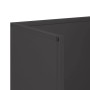 Leñero negro 40x30x80 cm Acero laminado en frío de , Bolsas y soportes de leña - Ref: Foro24-864187, Precio: 85,86 €, Descuen...