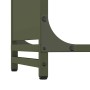 Leñero verde oliva 44x28x65 cm Acero laminado en frío de , Bolsas y soportes de leña - Ref: Foro24-864198, Precio: 52,76 €, D...