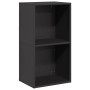 Leñero negro 40x30x75 cm Acero laminado en frío de , Bolsas y soportes de leña - Ref: Foro24-864191, Precio: 83,60 €, Descuen...
