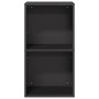Leñero negro 40x30x75 cm Acero laminado en frío de , Bolsas y soportes de leña - Ref: Foro24-864191, Precio: 83,60 €, Descuen...