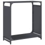 Leñero antracita 60x28x65 cm Acero laminado en frío de , Bolsas y soportes de leña - Ref: Foro24-864201, Precio: 55,25 €, Des...