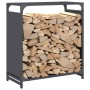 Leñero antracita 60x28x65 cm Acero laminado en frío de , Bolsas y soportes de leña - Ref: Foro24-864201, Precio: 55,25 €, Des...