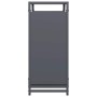 Leñero antracita 60x28x65 cm Acero laminado en frío de , Bolsas y soportes de leña - Ref: Foro24-864201, Precio: 55,25 €, Des...