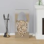 Leñero 50x23x100 cm Stainless Steel de , Bolsas y soportes de leña - Ref: Foro24-864185, Precio: 127,12 €, Descuento: %