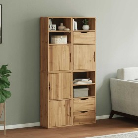 Armarios auxiliares 4 uds "ODDA" 40x24x79 cm Madera maciza pino de , Aparadores - Ref: Foro24-3365350, Precio: 215,80 €, Desc...