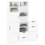 Armarios auxiliares 5 uds "ODDA" blanco 40x24x79 cm madera pino de , Aparadores - Ref: Foro24-3365359, Precio: 277,94 €, Desc...