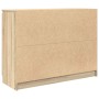 Aparador con cajones roble Sonoma 100,5x35x76 cm de , Aparadores - Ref: Foro24-3328446, Precio: 142,95 €, Descuento: %