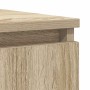 Aparador con cajones roble Sonoma 100,5x35x76 cm de , Aparadores - Ref: Foro24-3328446, Precio: 142,95 €, Descuento: %