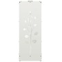 Leñero blanco 40x30x80 cm Acero laminado en frío de , Bolsas y soportes de leña - Ref: Foro24-864220, Precio: 58,71 €, Descue...