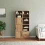 Armarios auxiliares 4 uds "ODDA" 40x24x79 cm Madera maciza pino de , Aparadores - Ref: Foro24-3365352, Precio: 206,78 €, Desc...
