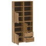 Armarios auxiliares 4 uds "ODDA" 40x24x79 cm Madera maciza pino de , Aparadores - Ref: Foro24-3365352, Precio: 206,78 €, Desc...