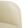 Sofá Loveseat color crema 110 cm cuero sintética de , Sofás - Ref: Foro24-4100537, Precio: 175,53 €, Descuento: %