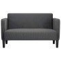 Sofá Loveseat gris oscuro 109 cm tejido de pana de , Sofás - Ref: Foro24-4100523, Precio: 214,57 €, Descuento: %