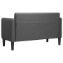 Sofá Loveseat gris oscuro 109 cm tejido de pana de , Sofás - Ref: Foro24-4100523, Precio: 214,57 €, Descuento: %