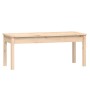 Banco de jardín madera maciza de pino 109x44x45 cm de vidaXL, Bancos de jardín - Ref: Foro24-824004, Precio: 59,67 €, Descuen...
