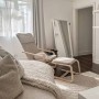 Sillón relajante de tela color crema de , Sillones - Ref: Foro24-352445, Precio: 72,35 €, Descuento: %