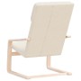 Sillón relajante de tela color crema de , Sillones - Ref: Foro24-352445, Precio: 72,35 €, Descuento: %