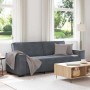 Sofá de 3 plazas terciopelo gris oscuro 180 cm de , Sofás - Ref: Foro24-4105031, Precio: 315,13 €, Descuento: %