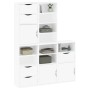 Armarios auxiliares 5 uds "ODDA" blanco 40x24x79 cm madera pino de , Aparadores - Ref: Foro24-3365367, Precio: 277,36 €, Desc...