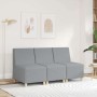 Sillón Sofá Tela Gris Claro 55 cm de , Sofás - Ref: Foro24-4108468, Precio: 113,11 €, Descuento: %