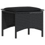 Set de sofás de jardín en forma de L con cojines 4 pzas negro de , Conjuntos de jardín - Ref: Foro24-3365325, Precio: 582,92 ...