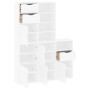 Armarios auxiliares 5 uds "ODDA" blanco 40x24x79 cm madera pino de , Aparadores - Ref: Foro24-3365365, Precio: 276,97 €, Desc...