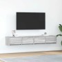 Muebles de TV 2 uds madera ingeniería gris Sonoma 80x31x25,5 cm de , Muebles TV - Ref: Foro24-861519, Precio: 96,41 €, Descue...