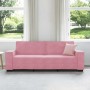 Sofá de 3 plazas terciopelo rosa 180 cm de , Sofás - Ref: Foro24-4105033, Precio: 284,22 €, Descuento: %