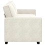 Sofá de 3 plazas terciopelo color crema 180 cm de , Sofás - Ref: Foro24-4105038, Precio: 302,86 €, Descuento: %
