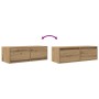 Muebles para TV 2 uds madera roble artisan 80x31x25,5 cm de , Muebles TV - Ref: Foro24-861525, Precio: 95,80 €, Descuento: %