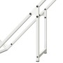Leñero blanco 100x25x100 cm Acero laminado en frío de , Bolsas y soportes de leña - Ref: Foro24-864288, Precio: 37,36 €, Desc...