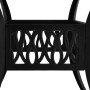 Mesa de jardín aluminio fundido negro 90x90x73 cm de vidaXL, Mesas de jardín - Ref: Foro24-315589, Precio: 243,32 €, Descuent...