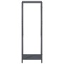 Leñero antracita 34x25x100 cm Acero laminado en frío de , Bolsas y soportes de leña - Ref: Foro24-864325, Precio: 53,51 €, De...