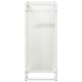 Leñero blanco 25x25x60 cm Acero laminado en frío de , Bolsas y soportes de leña - Ref: Foro24-864260, Precio: 38,04 €, Descue...