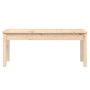Banco de jardín madera maciza de pino 109x44x45 cm de vidaXL, Bancos de jardín - Ref: Foro24-824004, Precio: 59,67 €, Descuen...
