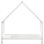 Leñero blanco 60x25x60 cm Acero laminado en frío de , Bolsas y soportes de leña - Ref: Foro24-864304, Precio: 37,26 €, Descue...