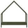 Leñero verde oliva 60x25x60 cm Acero laminado en frío de , Bolsas y soportes de leña - Ref: Foro24-864306, Precio: 37,26 €, D...
