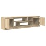 Mueble de TV de roble Sonoma 188,5x41x50 cm Madera ingeniería de , Muebles TV - Ref: Foro24-3328419, Precio: 139,11 €, Descue...