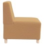 Sillón de sofá beige 55 cm tejido imitación lana rizada de , Sofás - Ref: Foro24-4108507, Precio: 126,84 €, Descuento: %