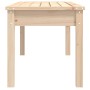 Banco de jardín madera maciza de pino 109x44x45 cm de vidaXL, Bancos de jardín - Ref: Foro24-824004, Precio: 59,67 €, Descuen...