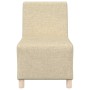 Sillón Sofá Tela Crema 55 cm de , Sofás - Ref: Foro24-4108475, Precio: 121,97 €, Descuento: %