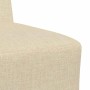 Sillón Sofá Tela Crema 55 cm de , Sofás - Ref: Foro24-4108475, Precio: 121,97 €, Descuento: %