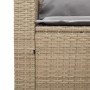Set de muebles de jardín con cojines apilables 5 pzas beige de , Sofás de exterior - Ref: Foro24-4104166, Precio: 250,75 €, D...