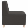 Sillón de sofá gris oscuro 55 cm tejido imitación lana rizada de , Sofás - Ref: Foro24-4108505, Precio: 126,84 €, Descuento: %