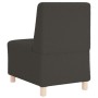 Sillón de sofá gris oscuro 55 cm tejido imitación lana rizada de , Sofás - Ref: Foro24-4108505, Precio: 126,84 €, Descuento: %