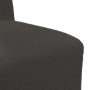 Sillón de sofá gris oscuro 55 cm tejido imitación lana rizada de , Sofás - Ref: Foro24-4108505, Precio: 126,84 €, Descuento: %