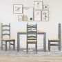 Juego de comedor Panama 5 pzas madera maciza de pino gris de , muebles para cocinas y comedores - Ref: Foro24-3345198, Precio...