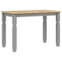 Juego de comedor Panama 5 pzas madera maciza de pino gris de , muebles para cocinas y comedores - Ref: Foro24-3345198, Precio...